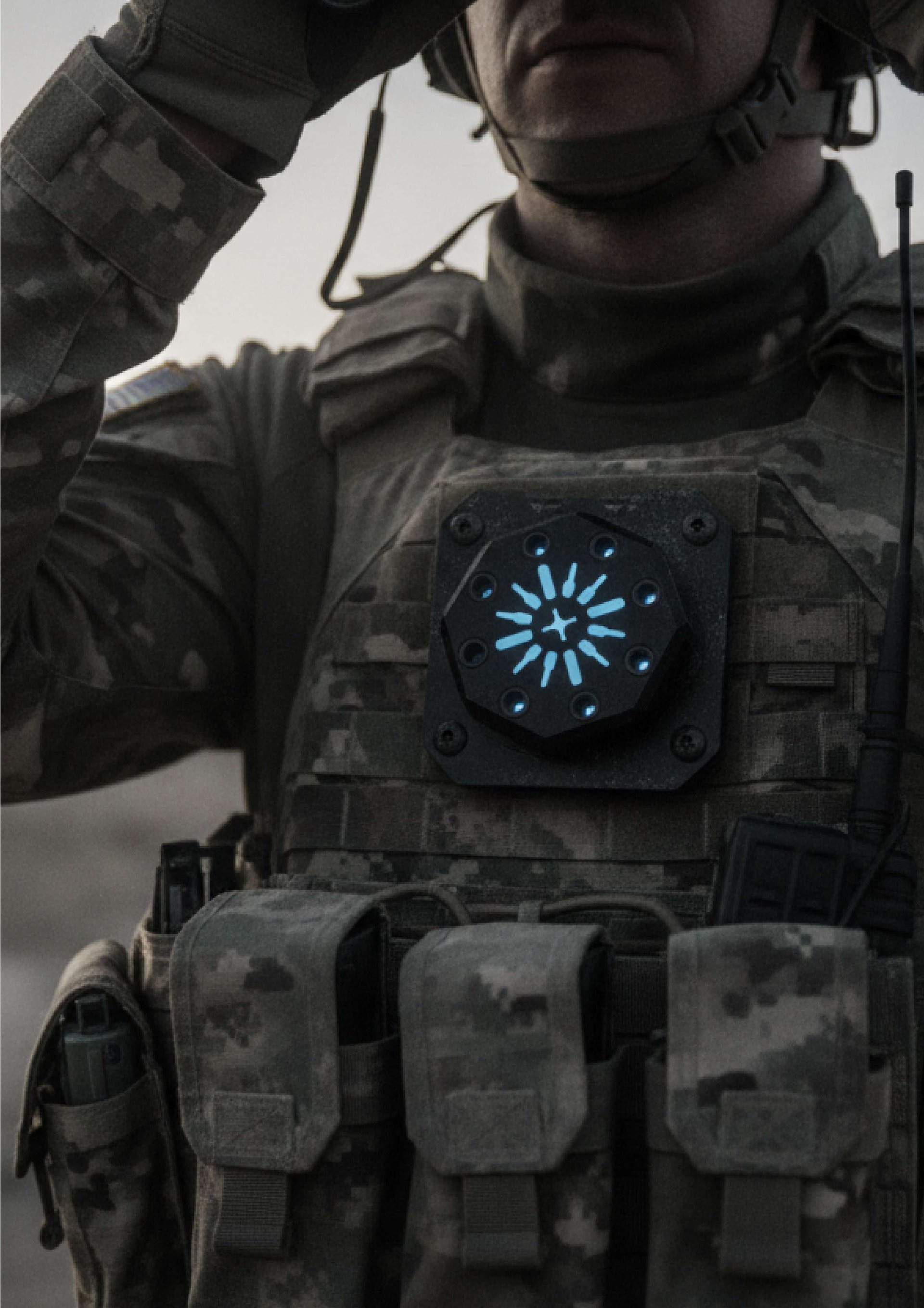 AcuSync — Worn on the plate carrier