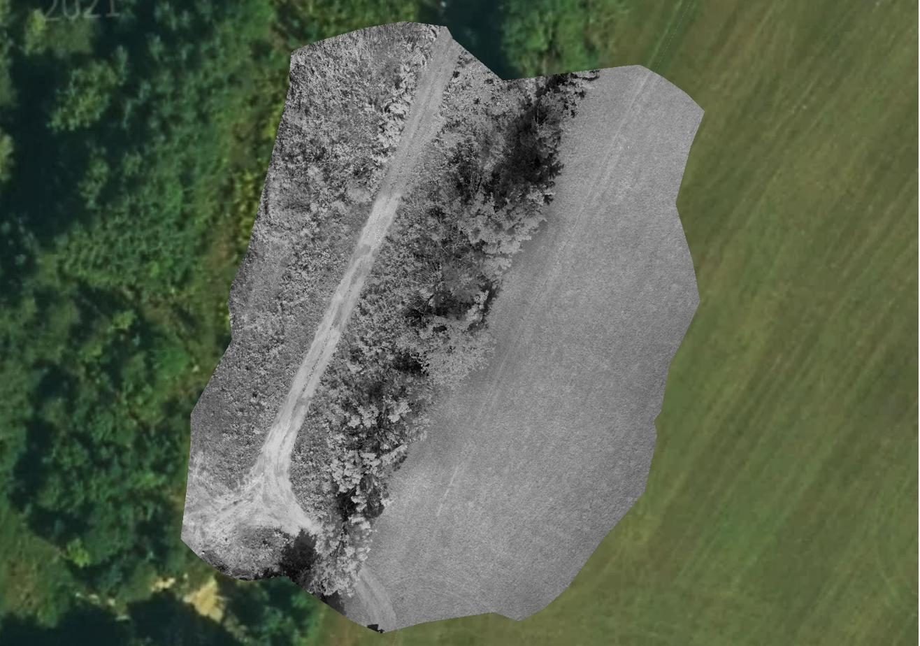 C2 Defender — Thermal imagery from the mast sensor